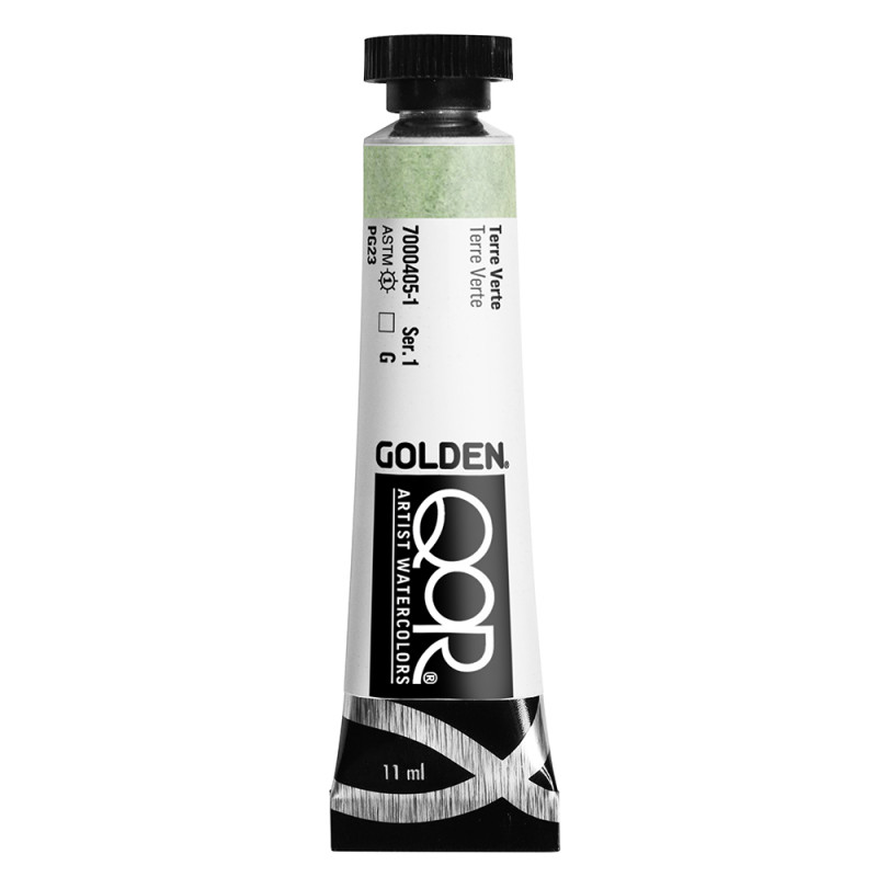 Terre verteAquarelle Tube 11ml QoR