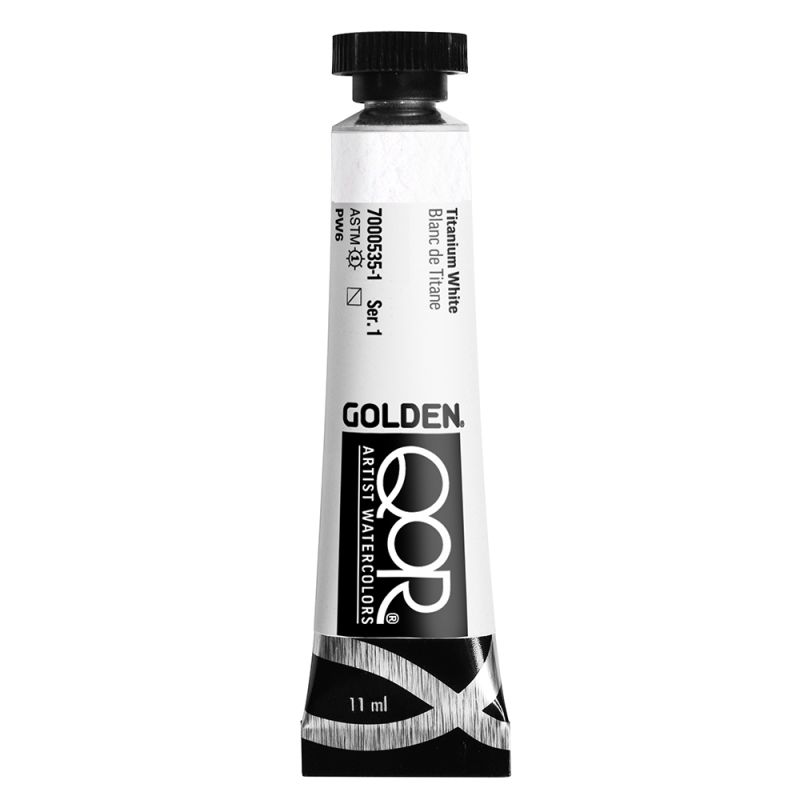 Blanc de titaneAquarelle Tube 11ml QoR