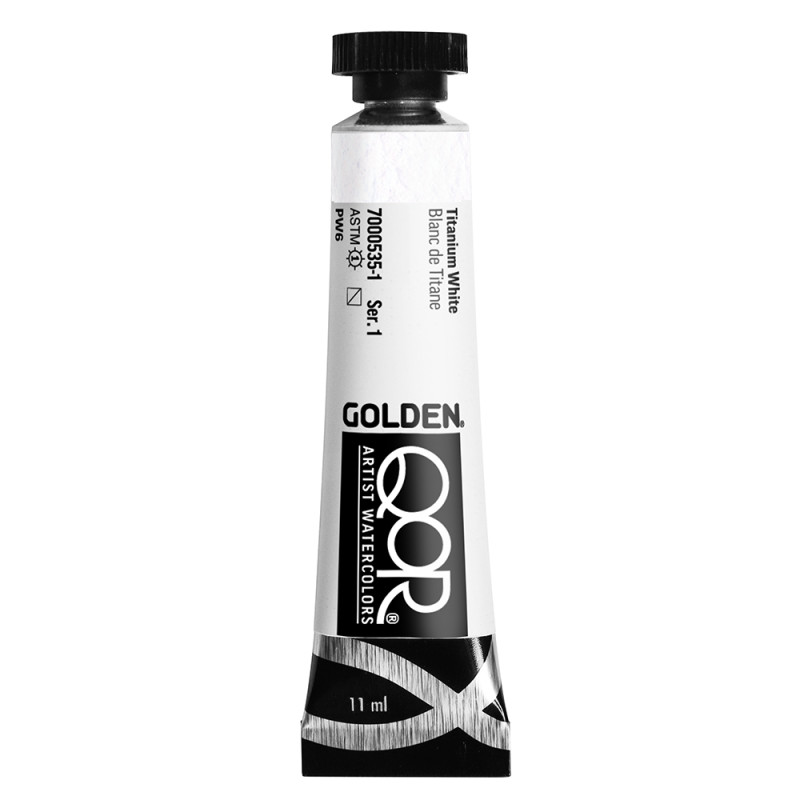 Blanc de titaneAquarelle Tube 11ml QoR