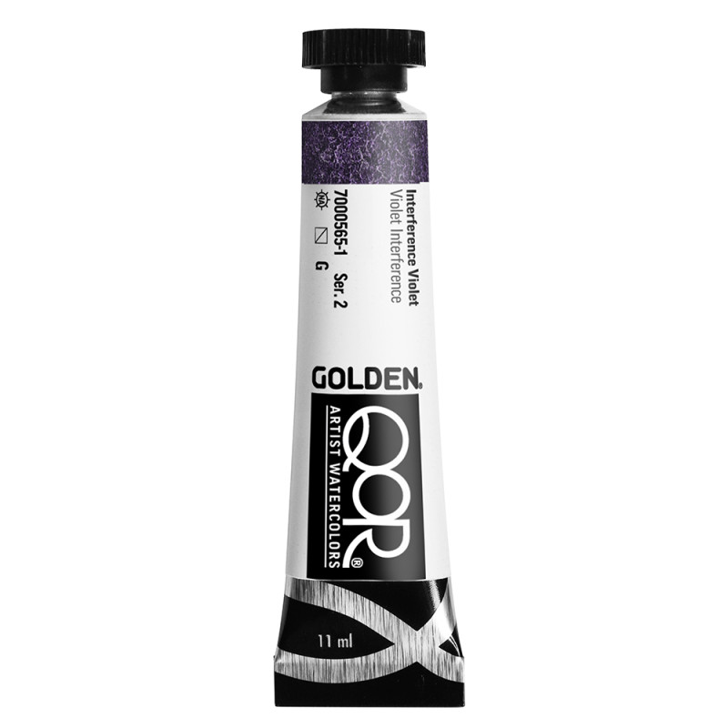 Violet interférence - aquarelle Artist Tube 11ml QoR