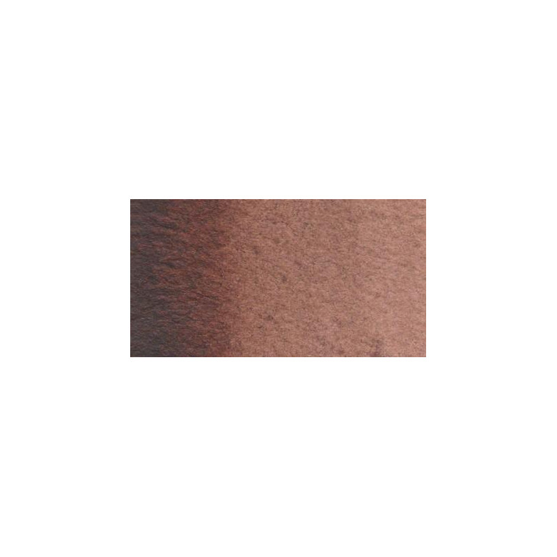 Terre d'Ombre brûlée - Aquarelle extra-fine ½ godet Isaro