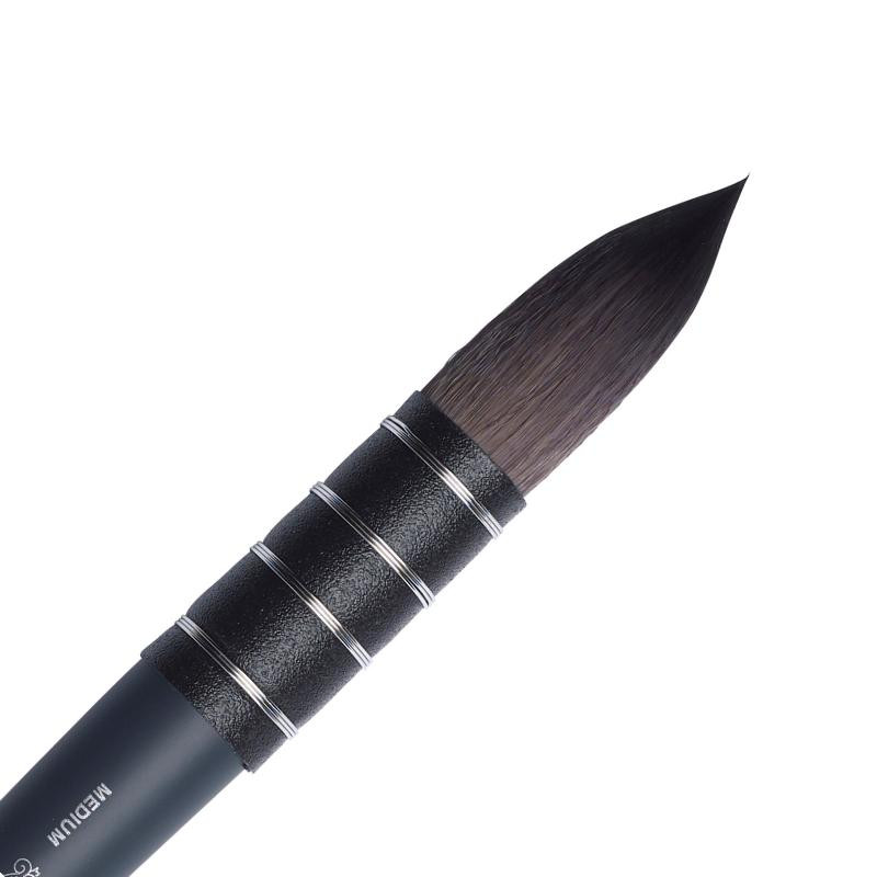  Pinceaux aquarelle rond Professionnelle petit gris Winsor et Newton