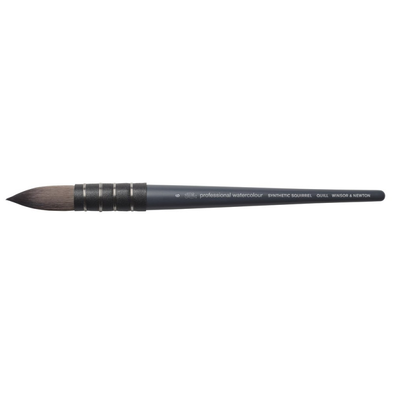 Pinceau aquarelle lavis Aquarelle Professionnelle Winsor et Newton n°6