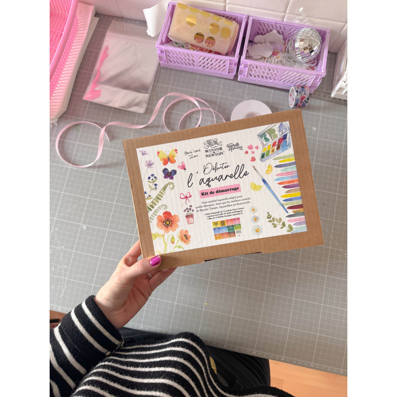 Débuter l'aquarelle kit, matériels et conseils de Blanche Tristant par Winsor & Newton