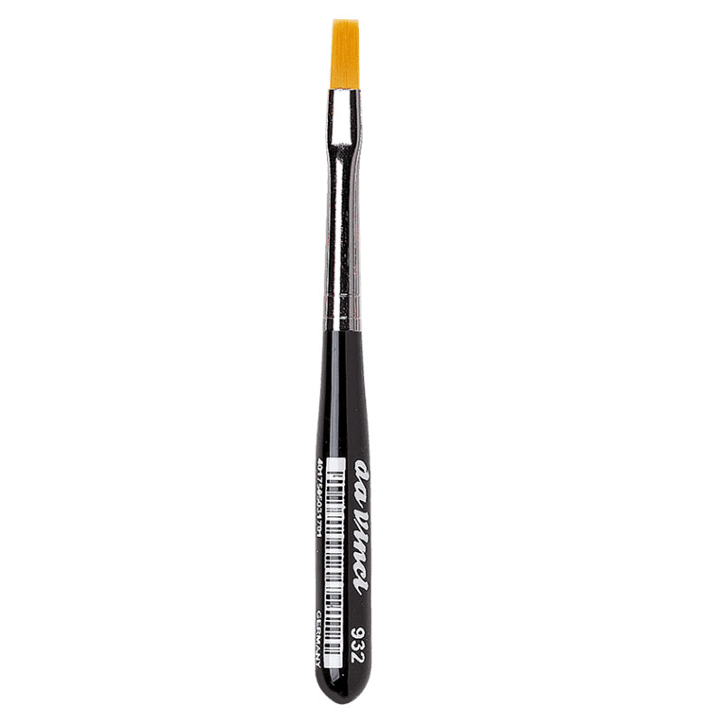 Pinceau de poche brosse plat XS série 932 Da Vinci n°0