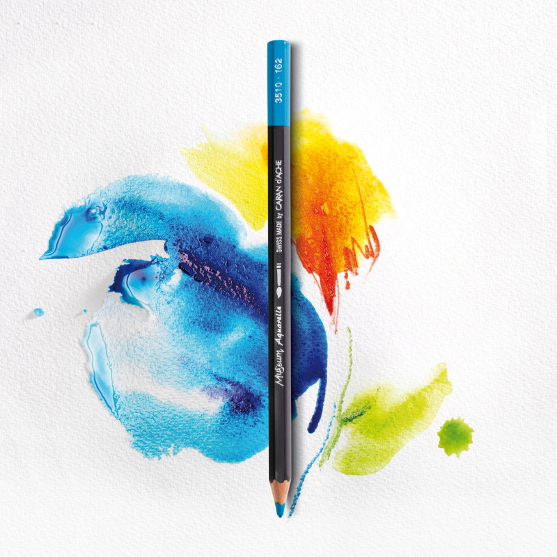 Coffret 12 crayons aquarelle Museum en carton Caran d'Ache