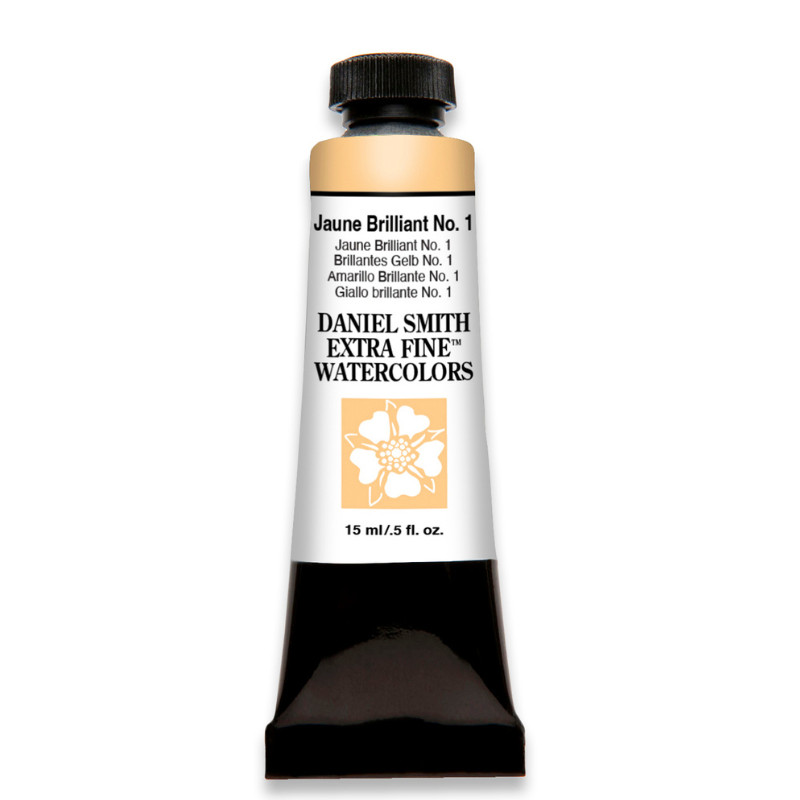 Jaune brillant n°1 - aquarelle extra-fine Tube 15ml Daniel Smith