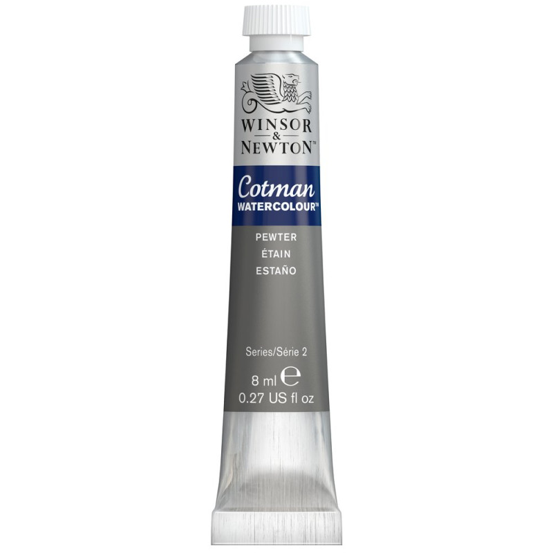 Etain - Aquarelle tube 8 ml Cotman
