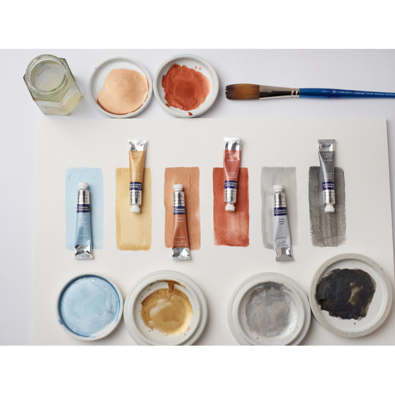 Etain - Aquarelle tube 8 ml Cotman