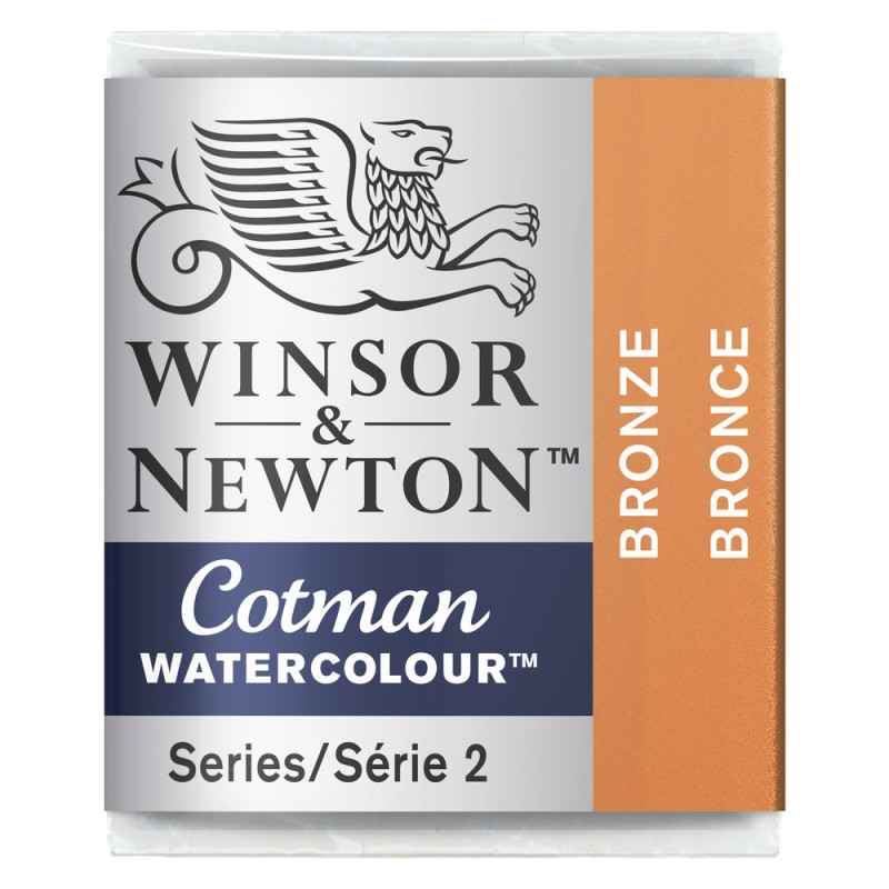 Bronze - Aquarelle ½ godet Cotman