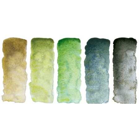 Coffret Plaine 5 tubes 15ml aquarelle super-granuleuses Horadam en bois Schmincke