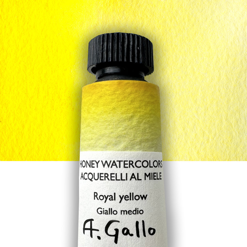 Jaune royal - Aquarelle Tube 10 ml Gallo
