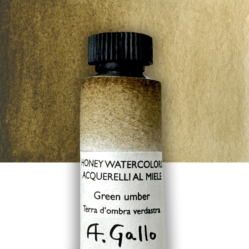 Ombre verte - Aquarelle Tube 10 ml Gallo