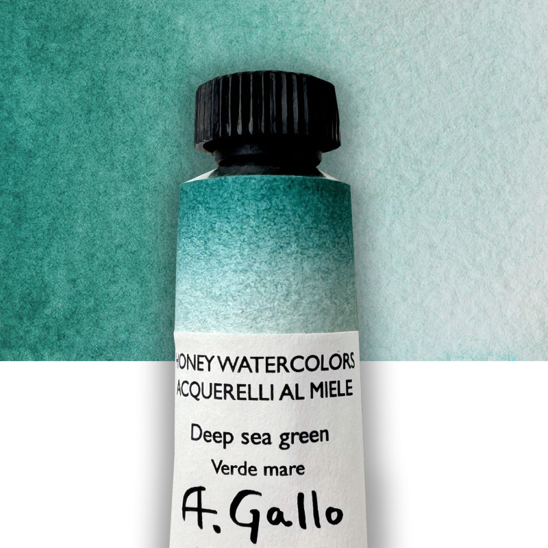 Vert d'eau profond - Aquarelle Tube 10 ml Gallo