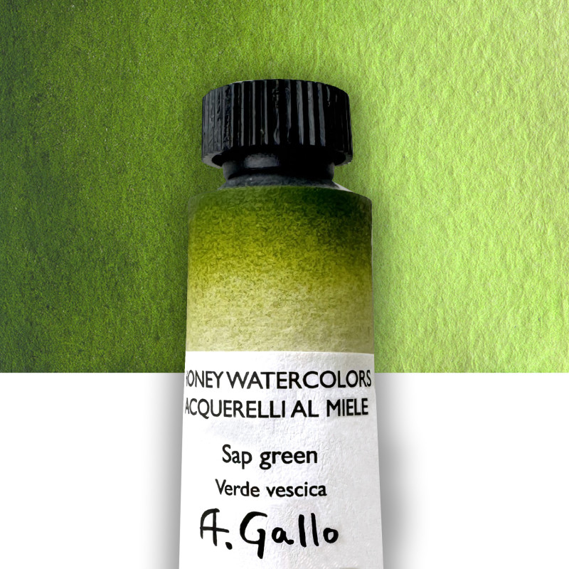 Vert de vessie - Aquarelle Tube 10 ml Gallo