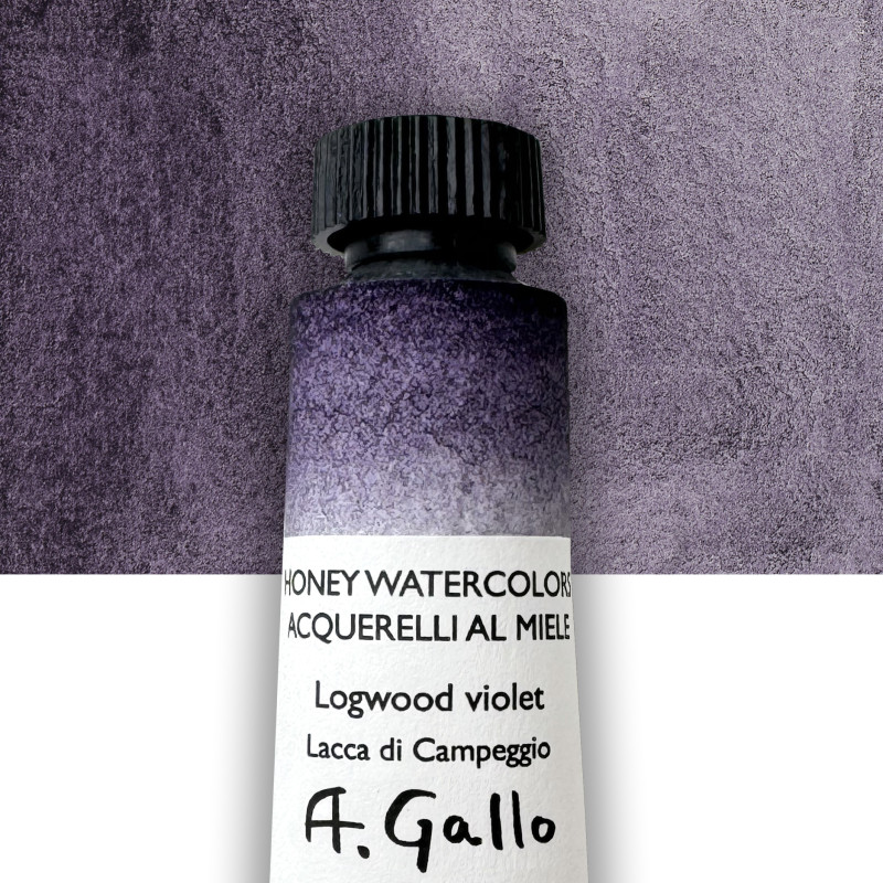 Violet campêche - Aquarelle Tube 10 ml Gallo