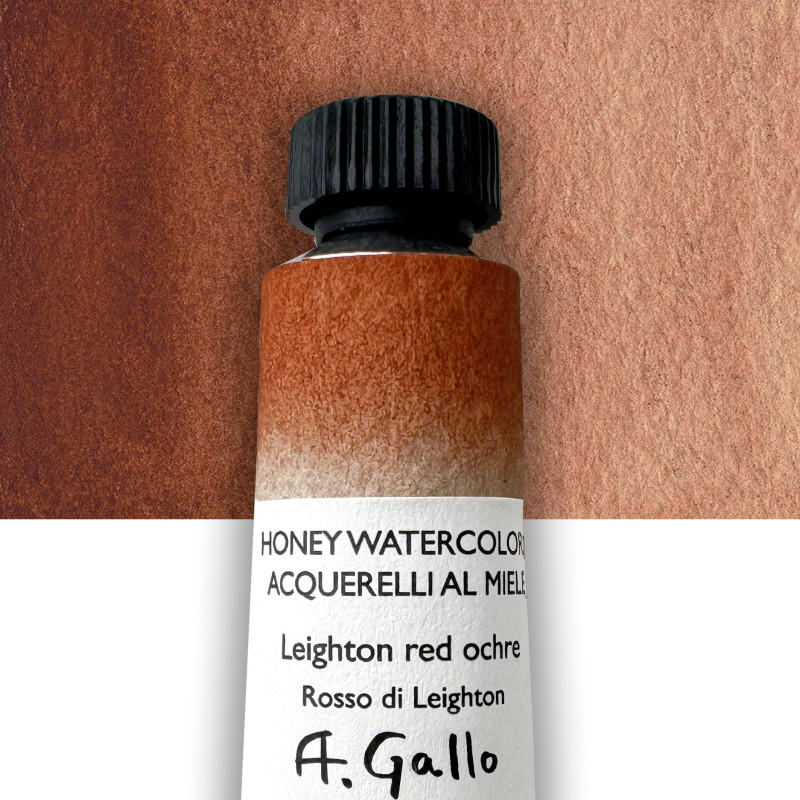 Coffret "Plein air" 6 tubes 10ml aquarelles en carton A. Gallo