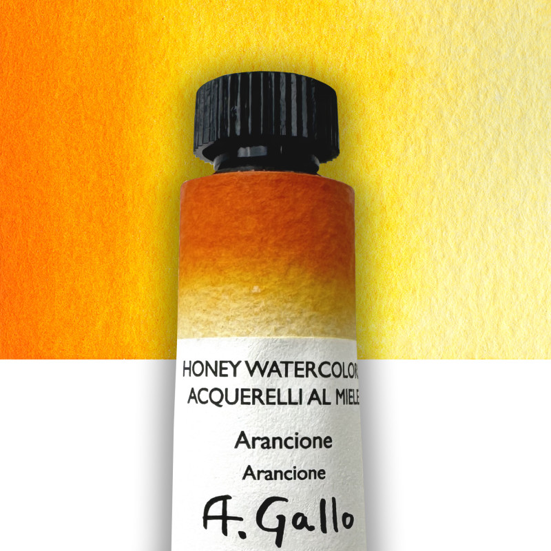 Coffret "Core" 6 tubes 10ml aquarelles en carton A. Gallo