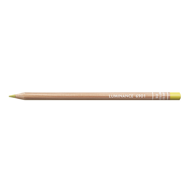 Jaune olive - Crayon permanent Caran d'Ache Luminance