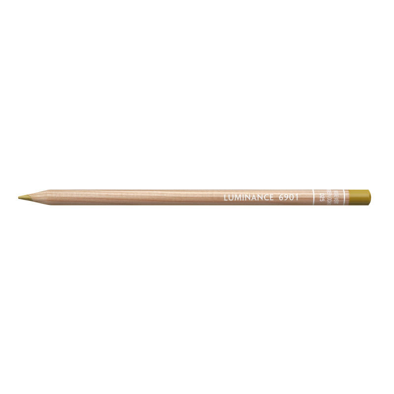 Ocre vert - Crayon permanent Caran d'Ache Luminance