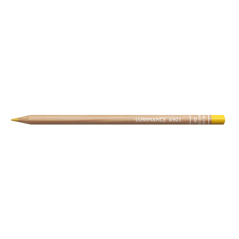 Ocre jaune - Crayon permanent Caran d'Ache Luminance
