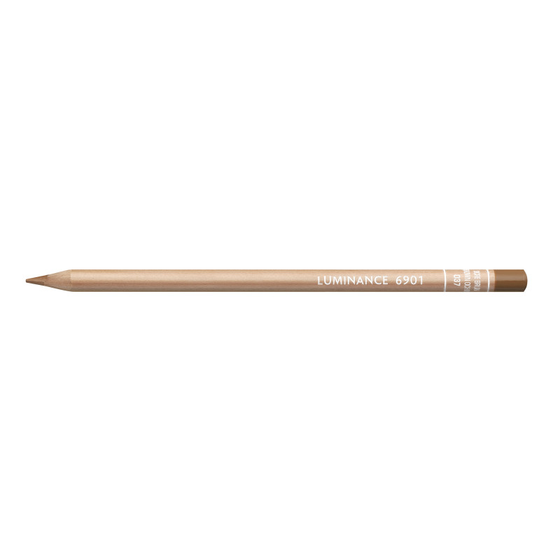 Ocre brun - Crayon permanent Caran d'Ache Luminance