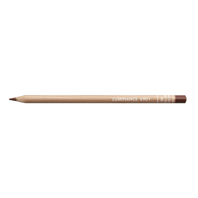 Sienne brulée - Crayon permanent Caran d'Ache Luminance