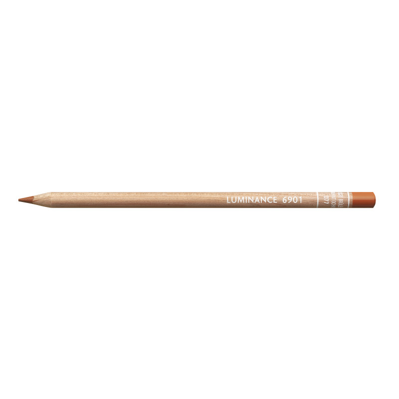 Ocre brulée - Crayon permanent Caran d'Ache Luminance