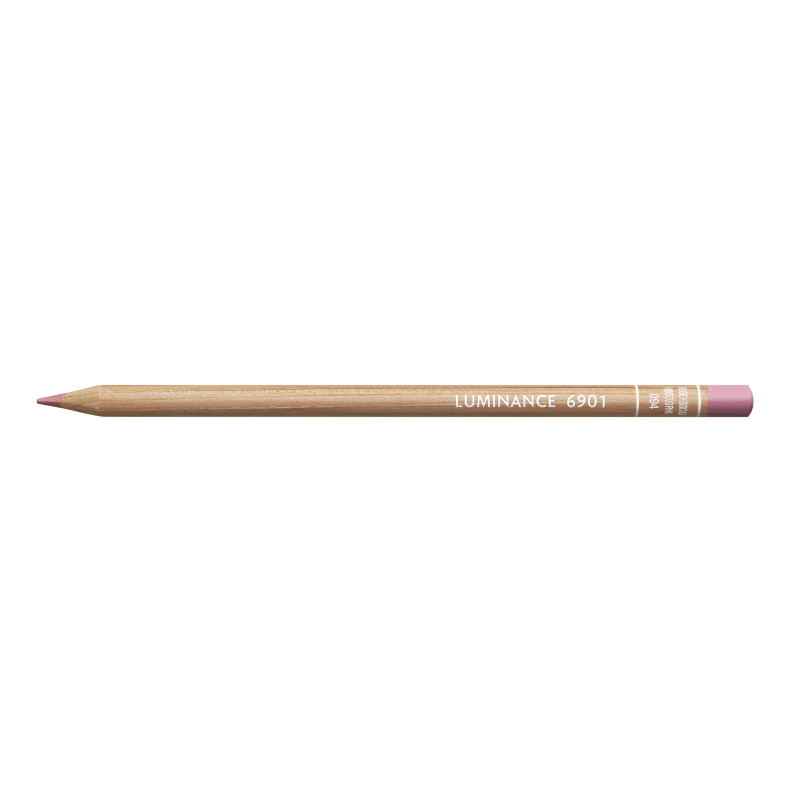 Rose Hibiscus - Crayon permanent Caran d'Ache Luminance