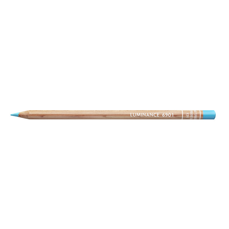 Bleu turquoise - Crayon permanent Caran d'Ache Luminance