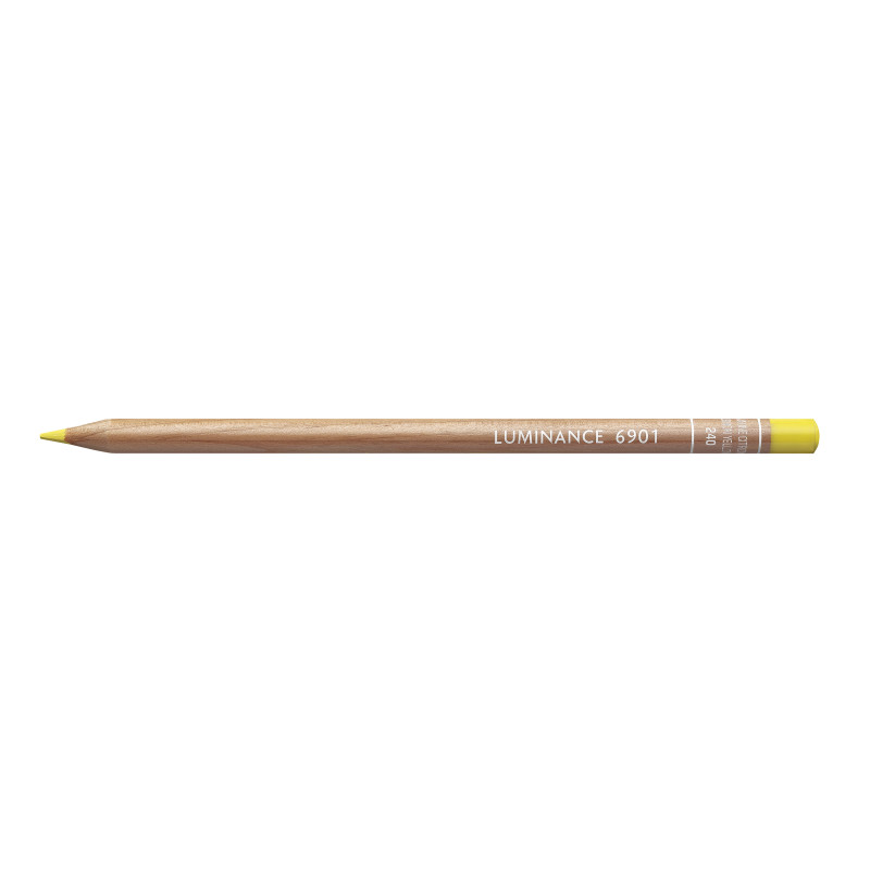 Jaune citron - Crayon permanent Caran d'Ache Luminance