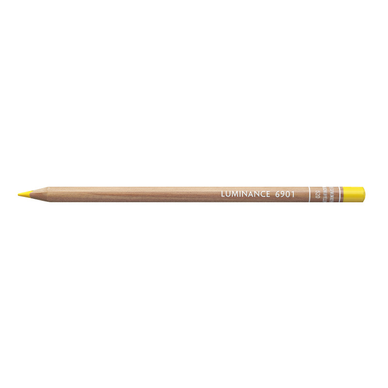 Jaune Cadmium Moyen- Crayon permanent Caran d'Ache Luminance