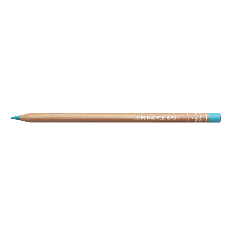 Bleu Chrysocolle - Crayon permanent Caran d'Ache Luminance