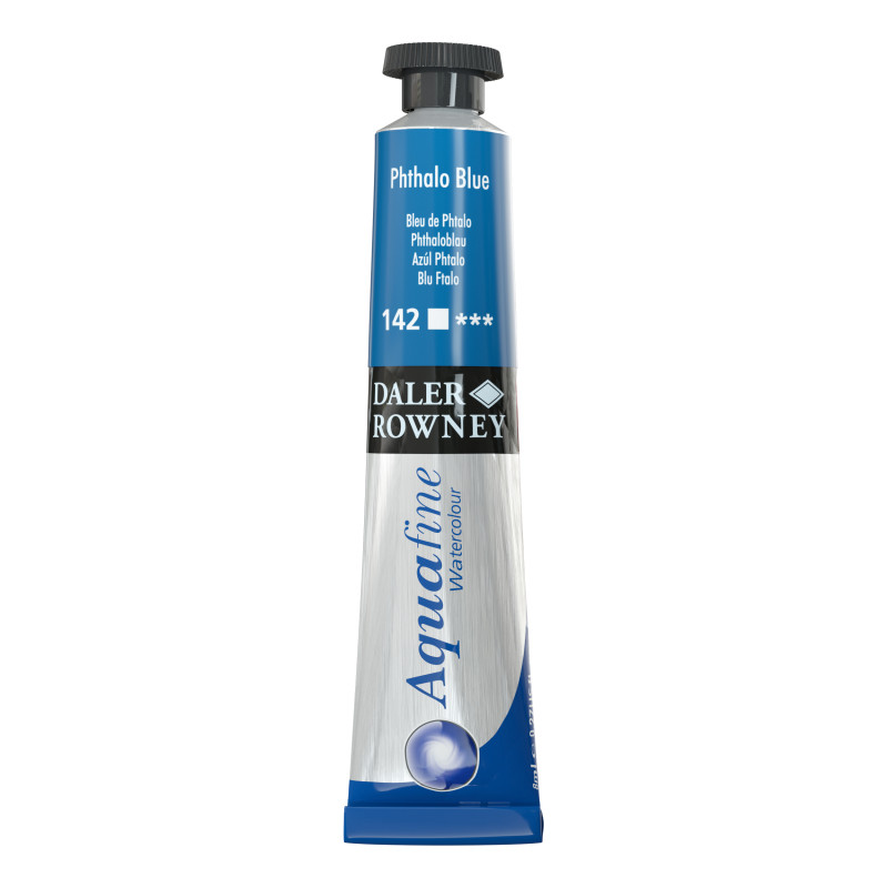 Bleu phthalo - Tube 8 ml Daler-Rowney Aquafine