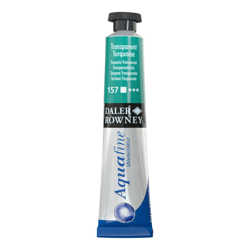 Turquoise transparent - Tube 8 ml Daler-Rowney Aquafine