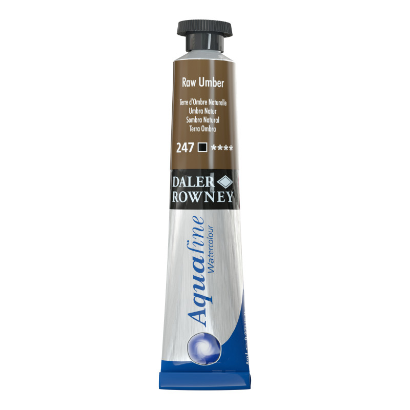Terre d'Ombre naturelle - Tube 8 ml Daler-Rowney Aquafine