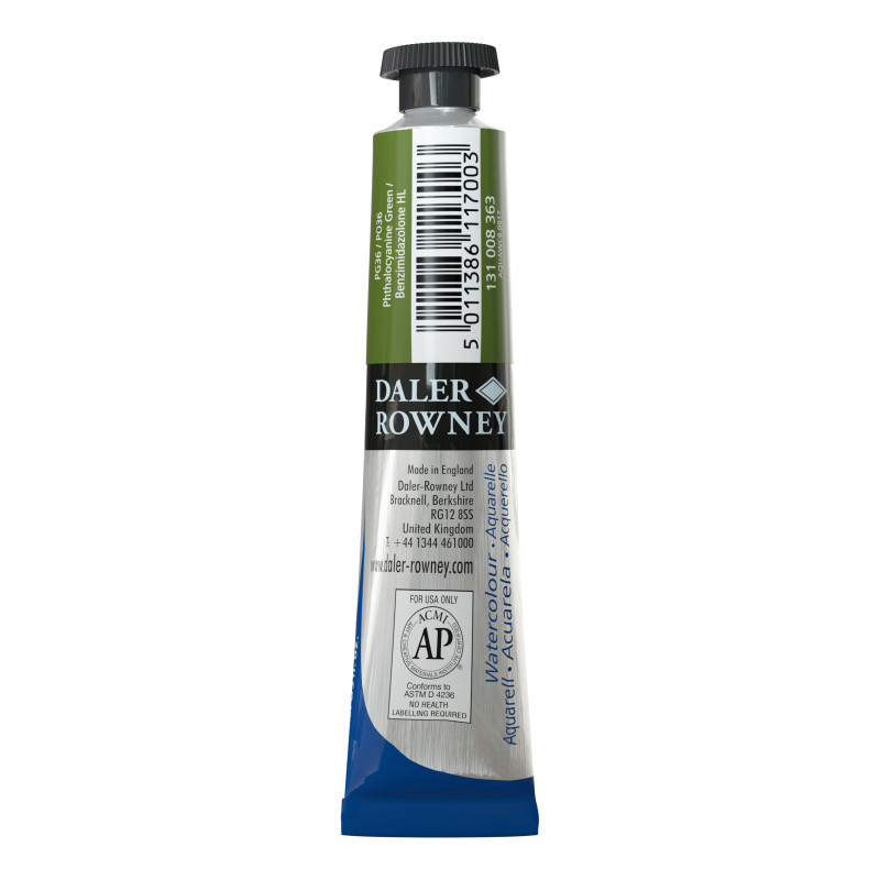 Vert olive - Tube 8 ml Daler-Rowney Aquafine