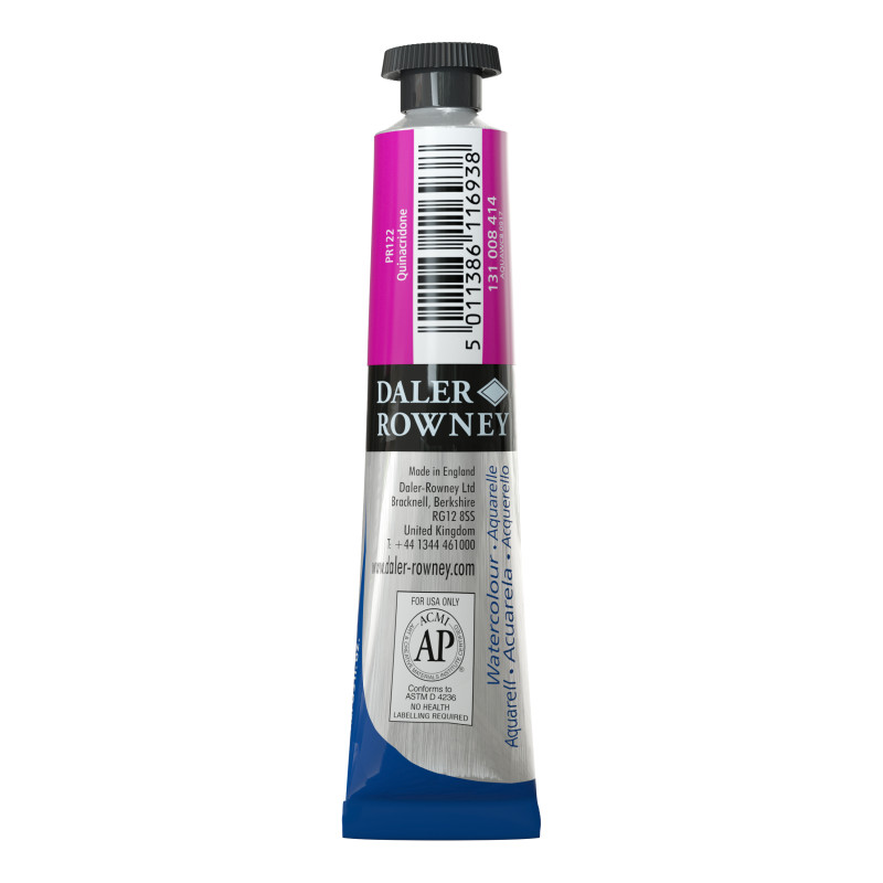 Magenta quinacridone - Tube 8 ml Daler-Rowney Aquafine