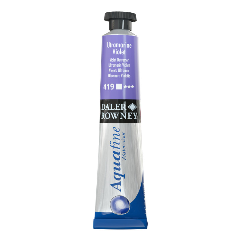 Violet d'outremer - Tube 8 ml Daler-Rowney Aquafine