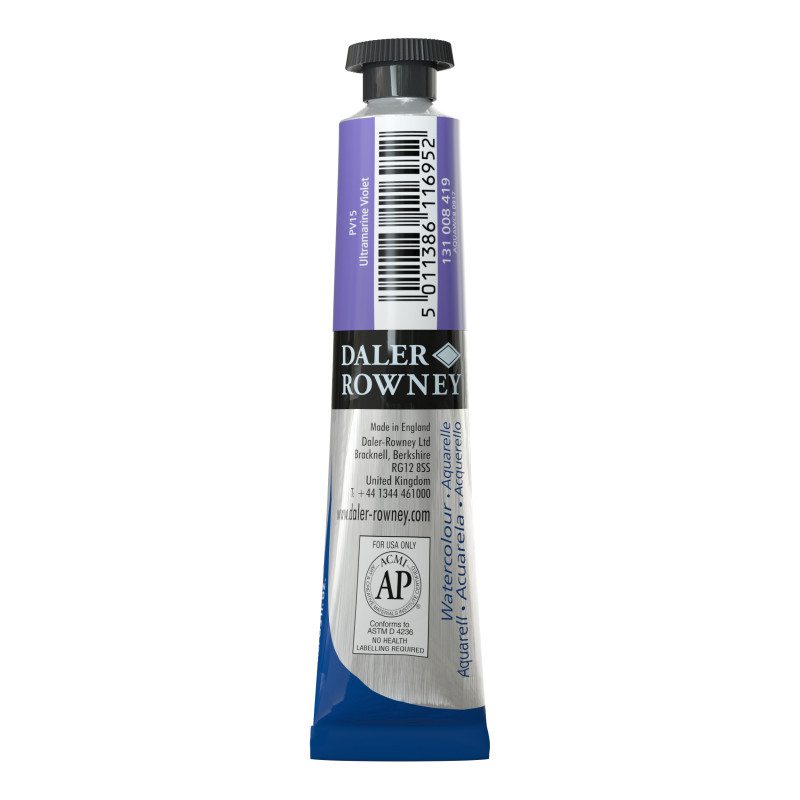 Violet d'outremer - Tube 8 ml Daler-Rowney Aquafine