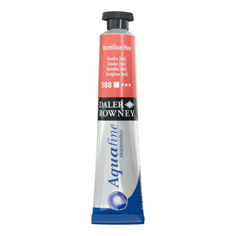 Vermillon (imit.) - Tube 8 ml Daler-Rowney Aquafine