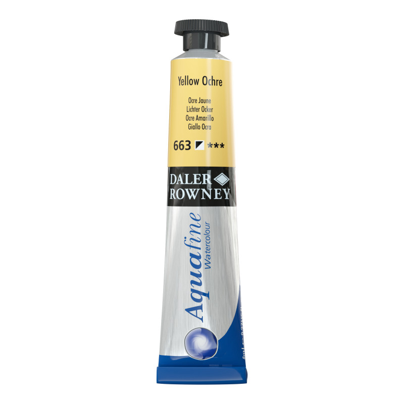 Ocre jaune - Tube 8 ml Daler-Rowney Aquafine