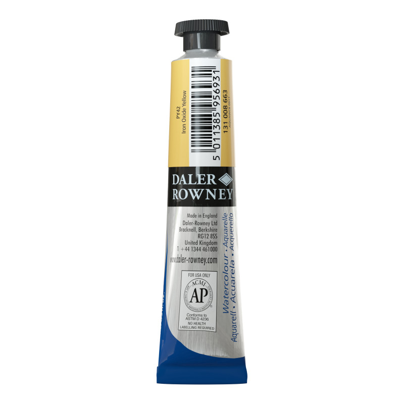 Ocre jaune - Tube 8 ml Daler-Rowney Aquafine