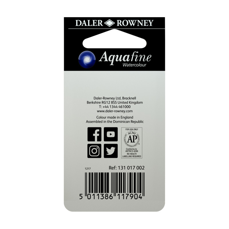 Jaune de Cadmium foncé (Imit) et Gomme-Gutte (Imit) - ½ godets Aquafine Daler Rowney