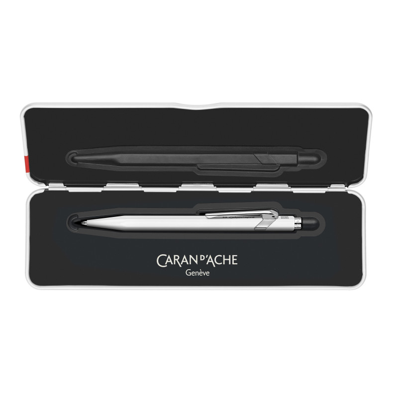 Stylo bille série 849 Ø 1mm Blanc Caran d'ache