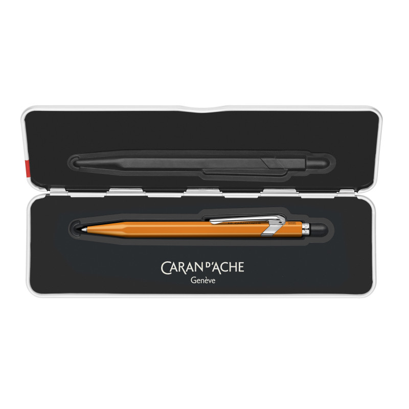 Stylo bille série 849 Ø 1mm Orange Caran d'ache