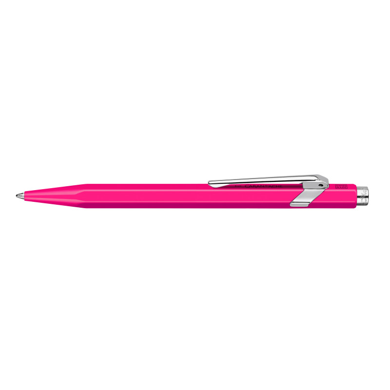 Stylo bille série 849 Ø 1mm Rose Caran d'ache