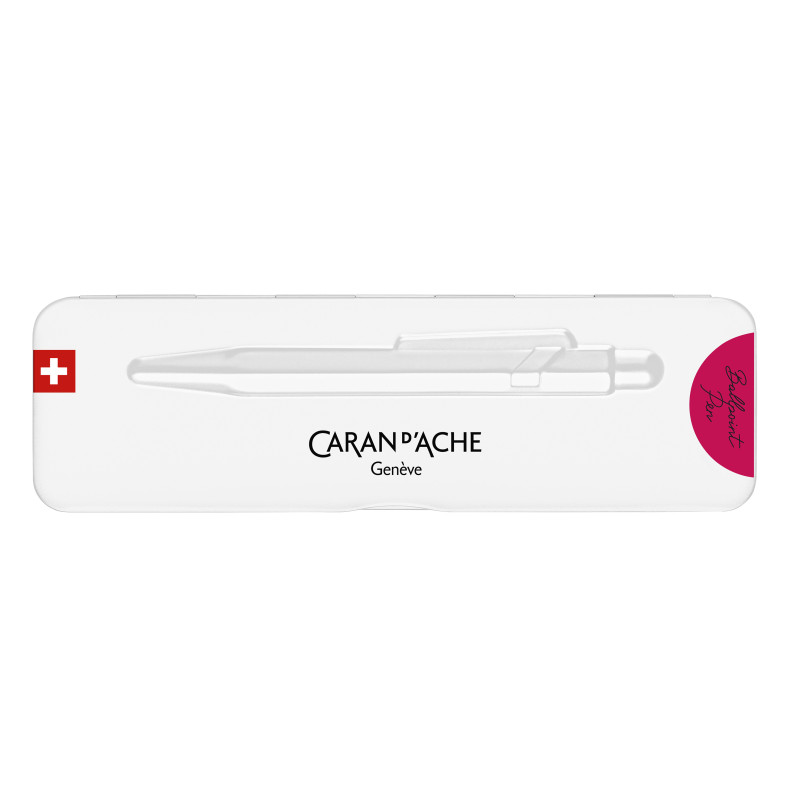 Stylo bille série 849 Ø 1mm Rose Caran d'ache