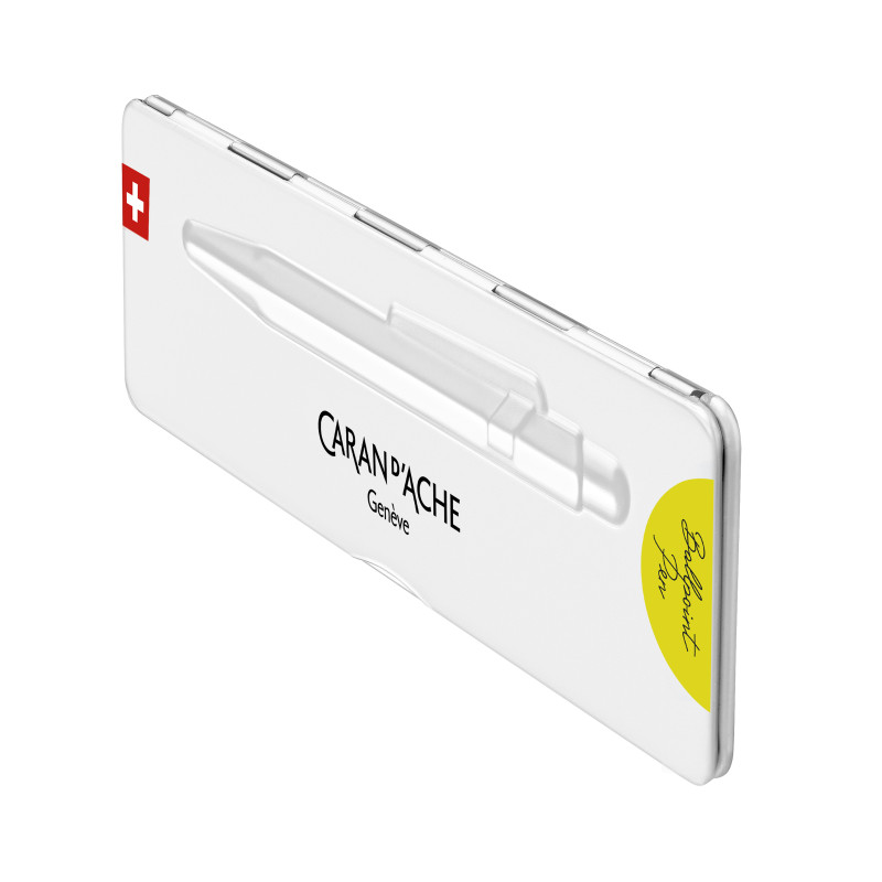 Stylo bille série 849 Ø 1mm Jaune fluo Caran d'ache