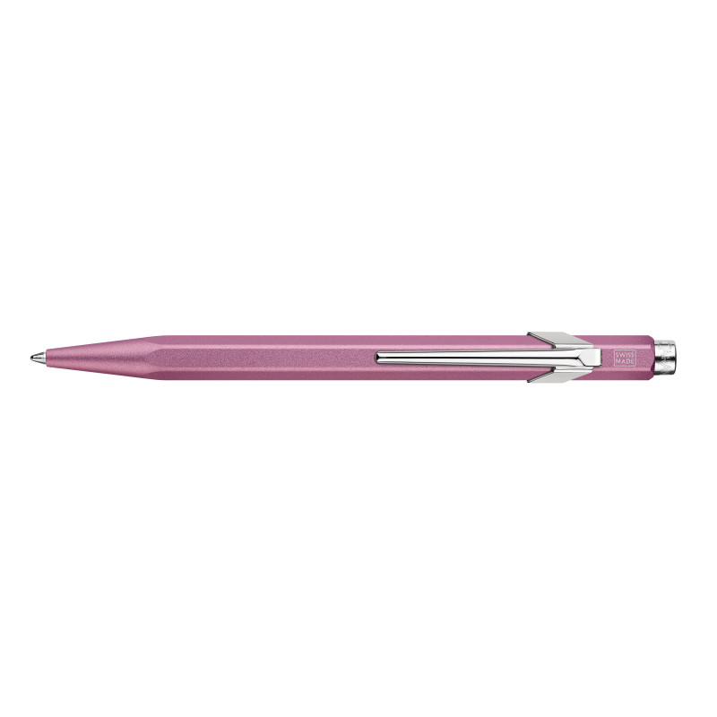 Stylo bille série 849 Ø 1mm Rose Caran d'ache